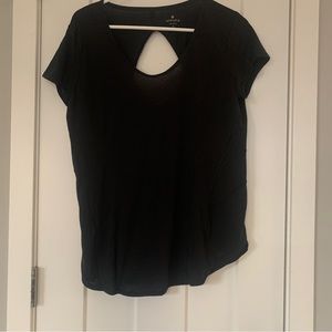 Athleta black top size large